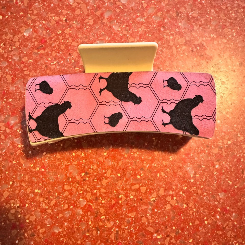 Hand crafted customizable wood hair clips, buyers choice of 1 - Picture 4 of 14